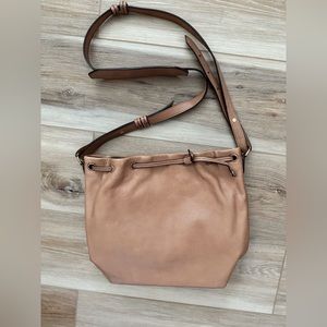 Banana Republic Leather Bucket Bag